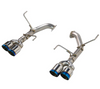 Remark RO-TTVB-S fits Subaru WRX 3.5in Axleback Exhaust Burnt Single Wall Tip
