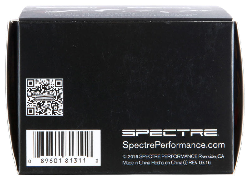 Spectre 8131DK Universal Pre-Filter Wrap 6in. x 6.125in. - Black