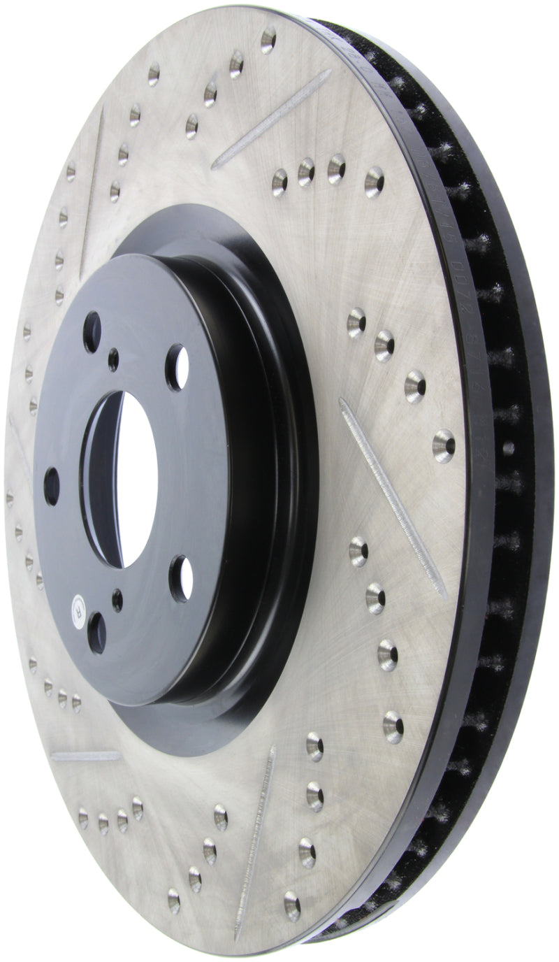 Stoptech 127.44104R 5/93-98 fits Toyota Supra Turbo Right Front Slotted & Drilled Rotor