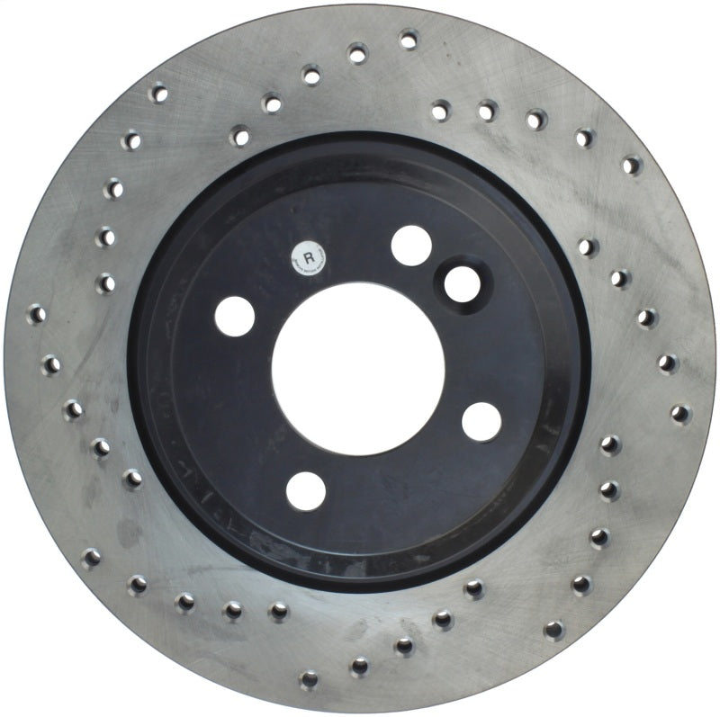 Stoptech 128.34067R Drilled Sport Brake Rotor