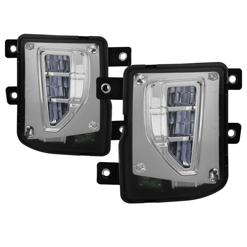 Spyder 9043215 fits Chevy 16-18 Silverado 1500 OEM Style Full LED Fog Light w/S
