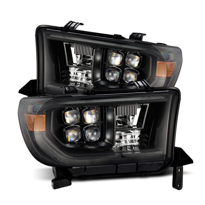AlphaRex 880820 07-13 fits Toyota Tundra NOVA LED Proj Headlights Alpha-Black