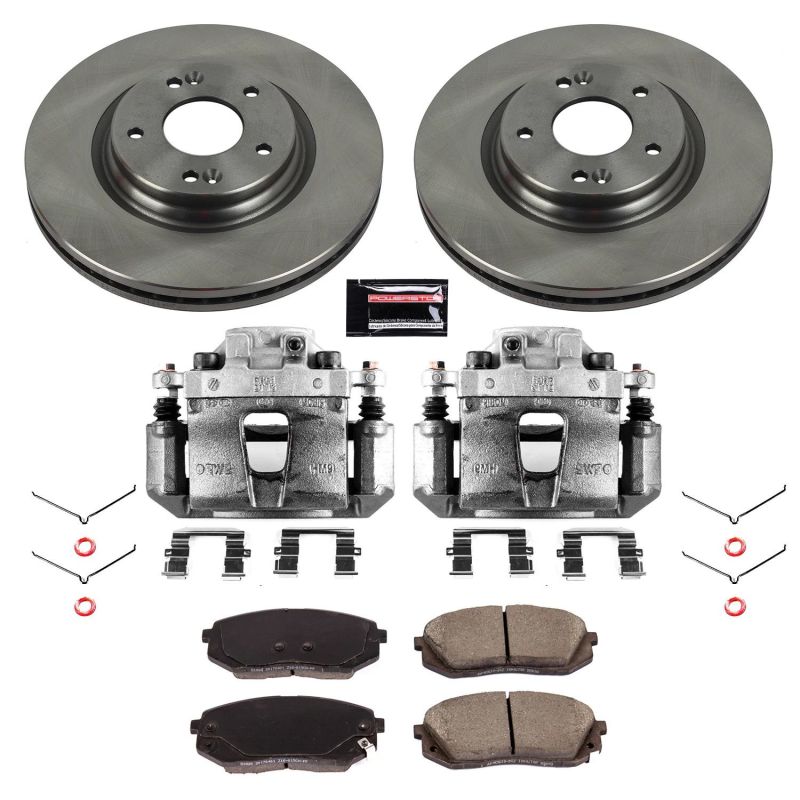PowerStop fits Hyundai 16-19 Sonata Front Autospecialty Brake Kit w/Calipers