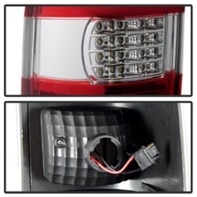 xTune 9037665 03-06 fits Chevrolet Silverado 1500/2500HD LED Tail Lights - Red