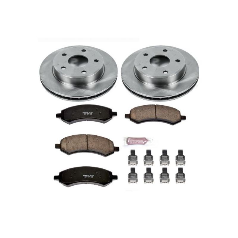 PowerStop KOE2193 fits Dodge 05-10 Dakota Front Autospecialty Brake Kit