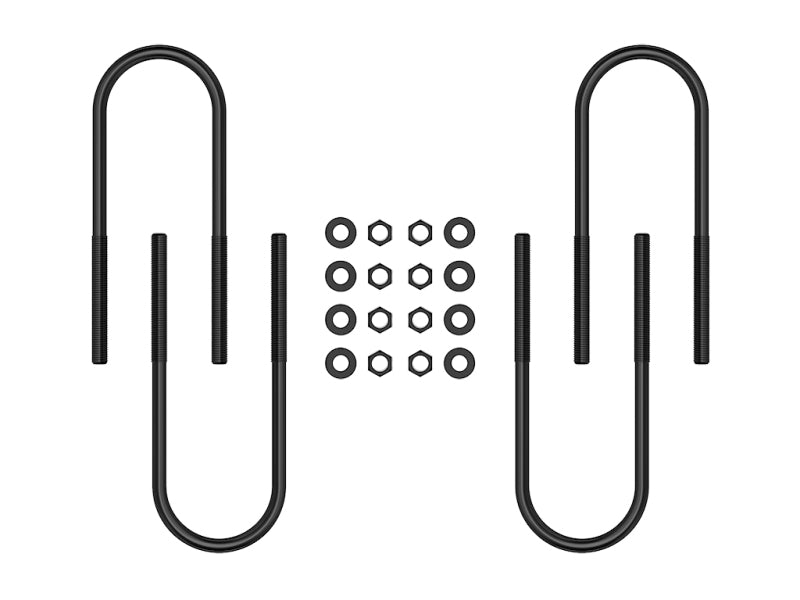 ICON 37024 fits Ford 99-10 F-250/F-350 Dually Rear 12in U-Bolt Kit