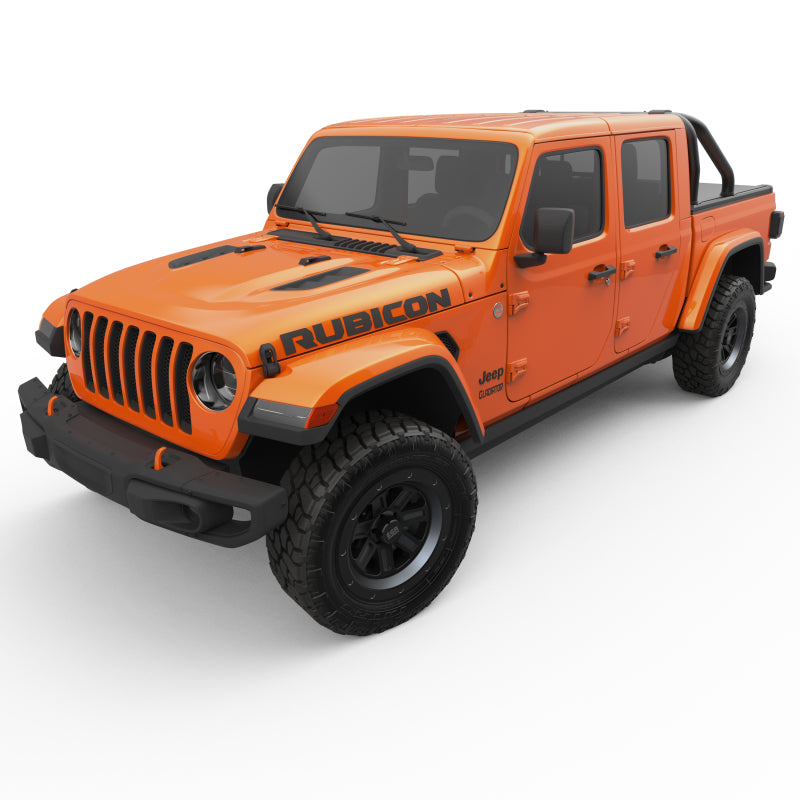 EGR SBAR0162 20-22 fits Jeep Gladiator RollTrac S-Series Black Powder Coated Sports Bar Jeep Gladiator