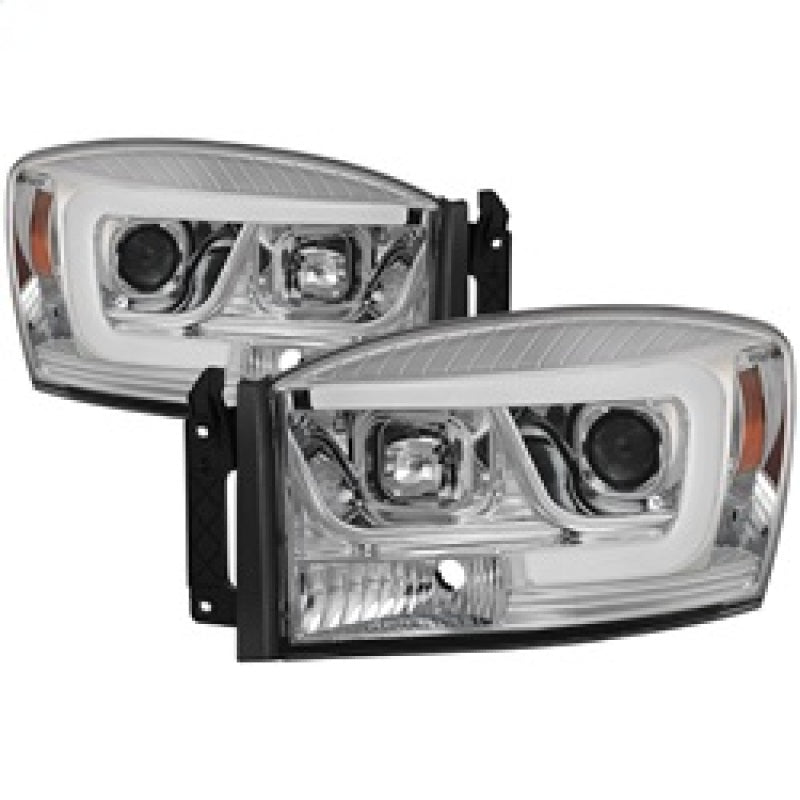 Spyder 5085290 fits Dodge 06-08 Ram 1500 V2 Projector Headlights - Light Bar DR