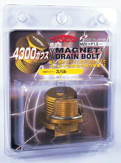 Project Kics WMAG1 fits Toyota/Daihatsu/fits Nissan Red Magnetic Drain Bolt - M12X1.25
