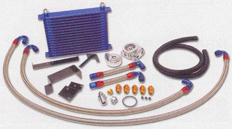 GReddy 12014634 13+ fits Scion FR-S / Subaru BRZ 10-Row Oil Cooler Kit with Shro