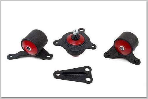 Innovative Mounts 90650-85AInnovative 02-05 fits Civic K-Series Black Steel Moun