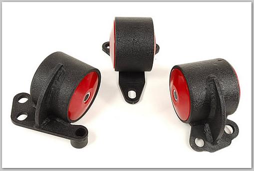 Innovative Mounts 19550-60A fits Civic Black Steel Mounts 60A Bushings (2 Bolt)