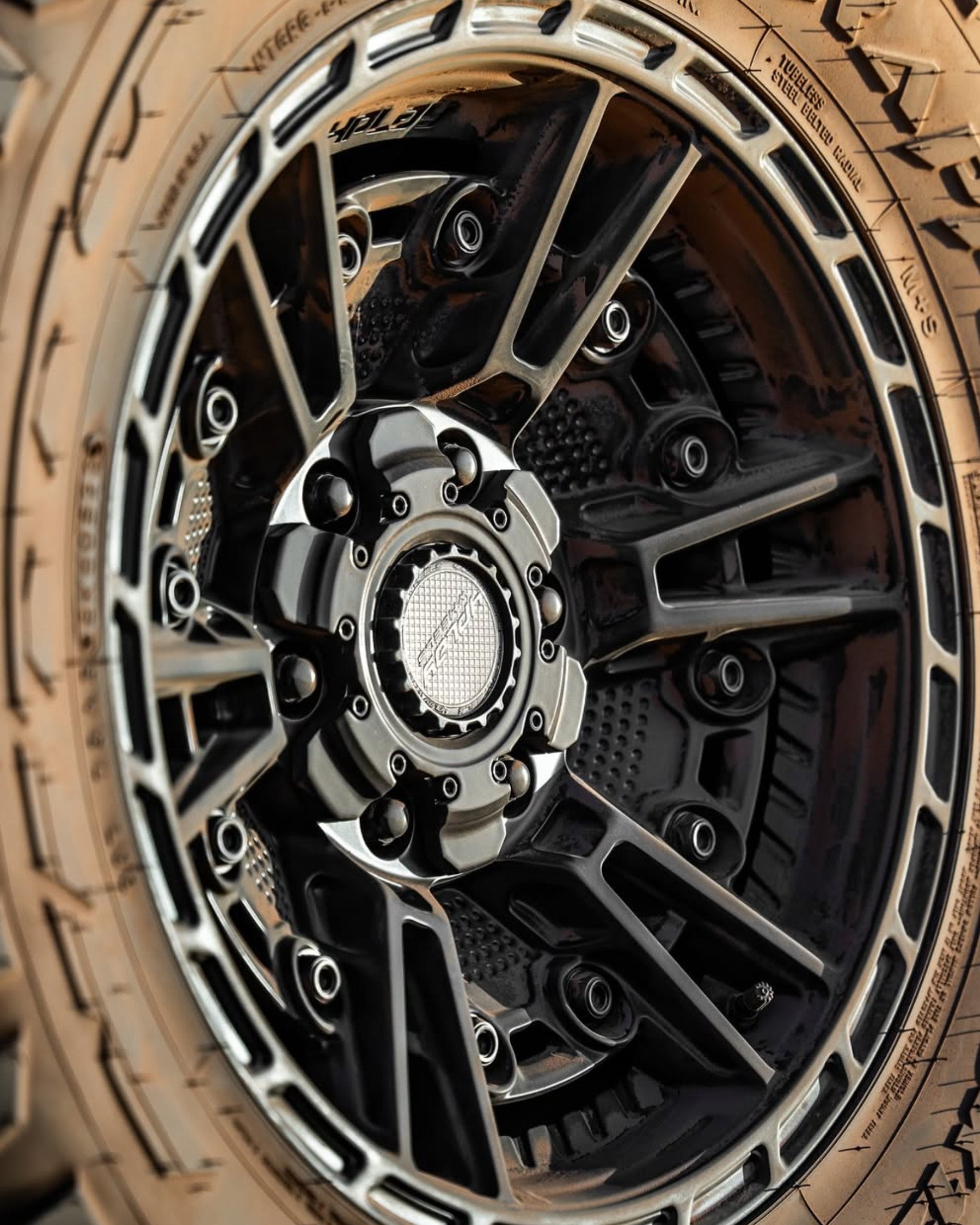 4PLAY 4PS01-20090-6D55-6B1 Sport2.0 20x9 6x135mm & 6x5.5" -6et in Satin Black