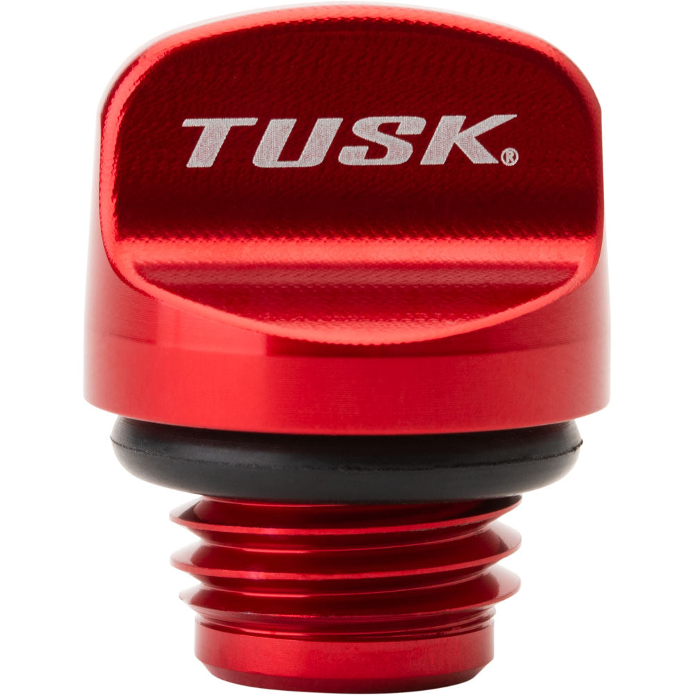 Tusk 1366530019 Oil Filler Plug Red