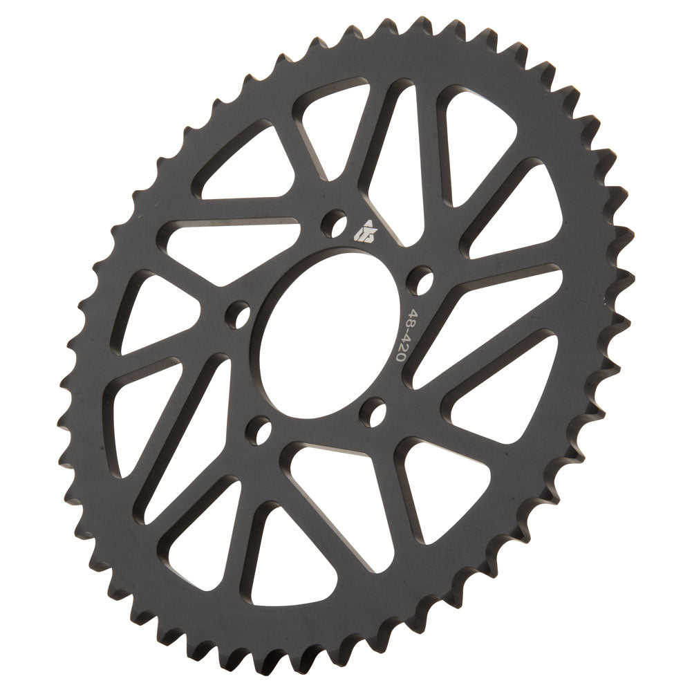 Tusk 2091670157 Rear Aluminum Sprocket 48 Tooth Black