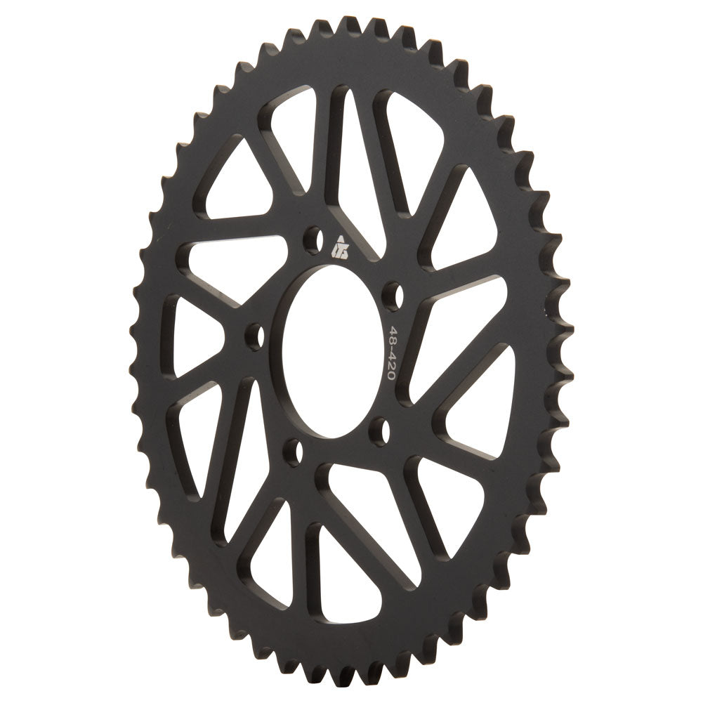 Tusk 2091670157 Rear Aluminum Sprocket 48 Tooth Black
