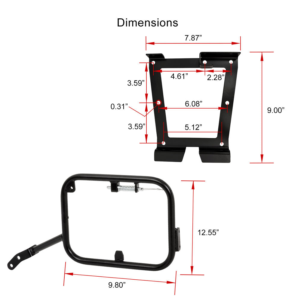 Tusk 1450200277 Pannier Racks