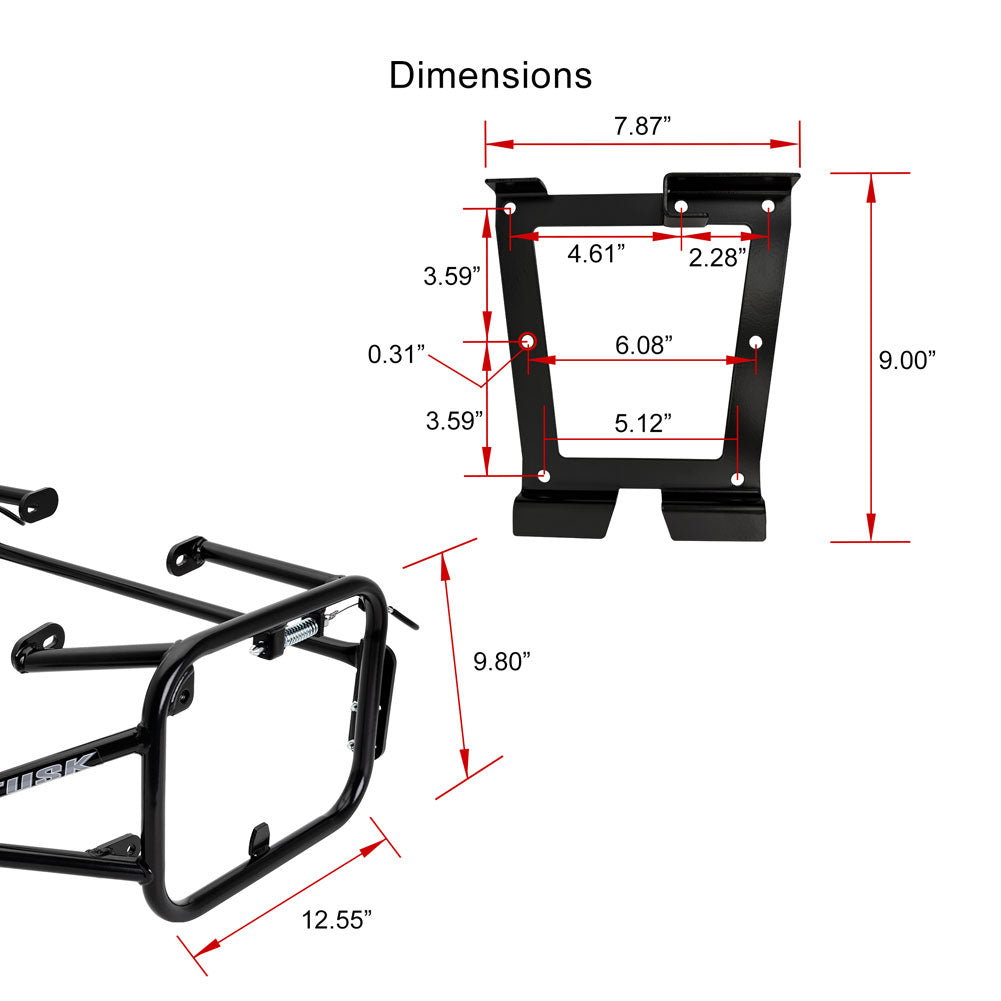 Tusk 1450200005 Pannier Racks