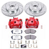 PowerStop fits Nissan 07-12 Sentra Front Z26 Street Warrior Brake Kit w/Calipers