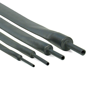 DEI  10836 Hi-Temp Shrink Tube Kit - 9/12/18/24mm x 2ft - Black