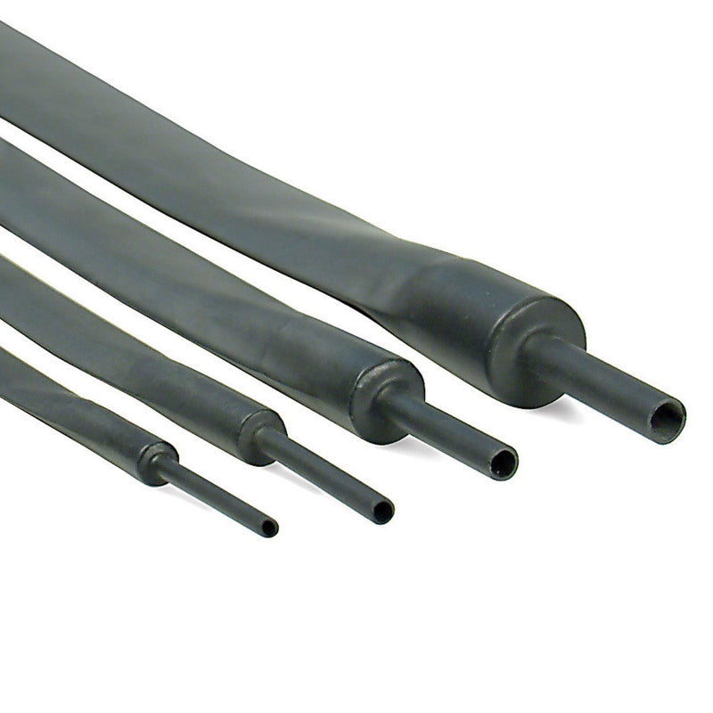 DEI  10836 Hi-Temp Shrink Tube Kit - 9/12/18/24mm x 2ft - Black