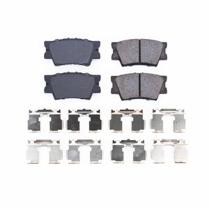 PowerStop 17 fits Lexus ES300h Rear Z17 Evolution Ceramic Brake Pads w/Hardware