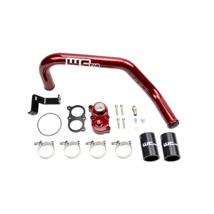 Wehrli WCF100424-RED 06-10 Duramax LBZ/LMM Thermostat Housing Kit For Dual CP3 -