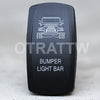 SPOD 860610 Rocker TJ Bumper Light Bar Switch