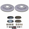 Power Stop 22-25 Jeep Grand Cherokee Rear Z23 Coated Brake Kit