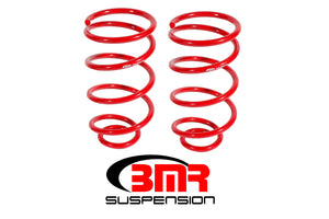 BMR SP017R A-Body Rear Lowering Springs - Red