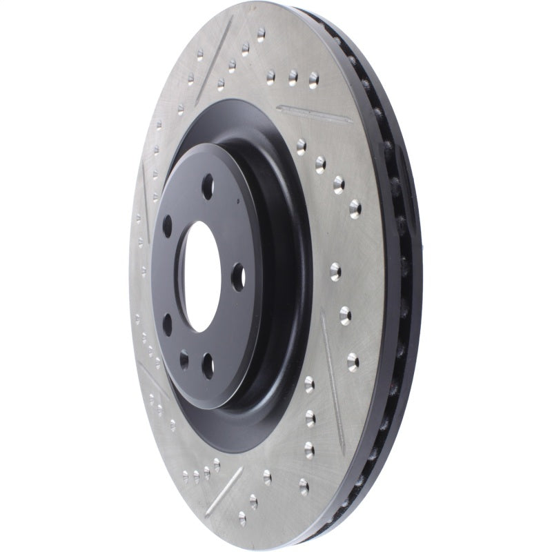 Stoptech 127.33137R Slotted & Drilled Sport Brake Rotor