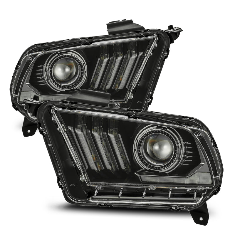 AlphaRex  880110 fits Ford 10-12 Mustang PRO-Series Projector Headlights Plank S