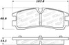 Stoptech 305.0754 Street Select Brake Pads - Rear