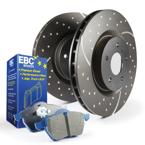 EBC S6KR1067 S6 Brake Pad and Rotor Kit