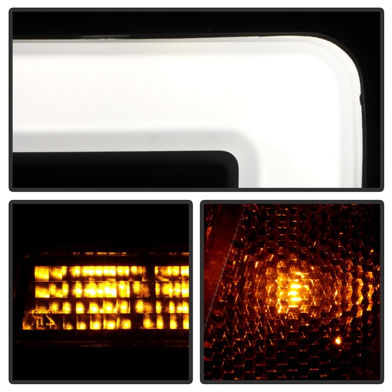 SPYDER 5089090 05-08 fits Nissan Frontier/05-07 Pathfinder Projector Headlights - BLK (PRO-YD-NF05V2SI-SEQGR-BK)