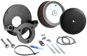 K&N Engineering RK-3933B K&N 99+ Harley-Davidson Street Metal Intake System - Hammer Black