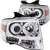 ANZO 111114 2014 fits Ford 07-20 Expedition Projector Headlights Chrome