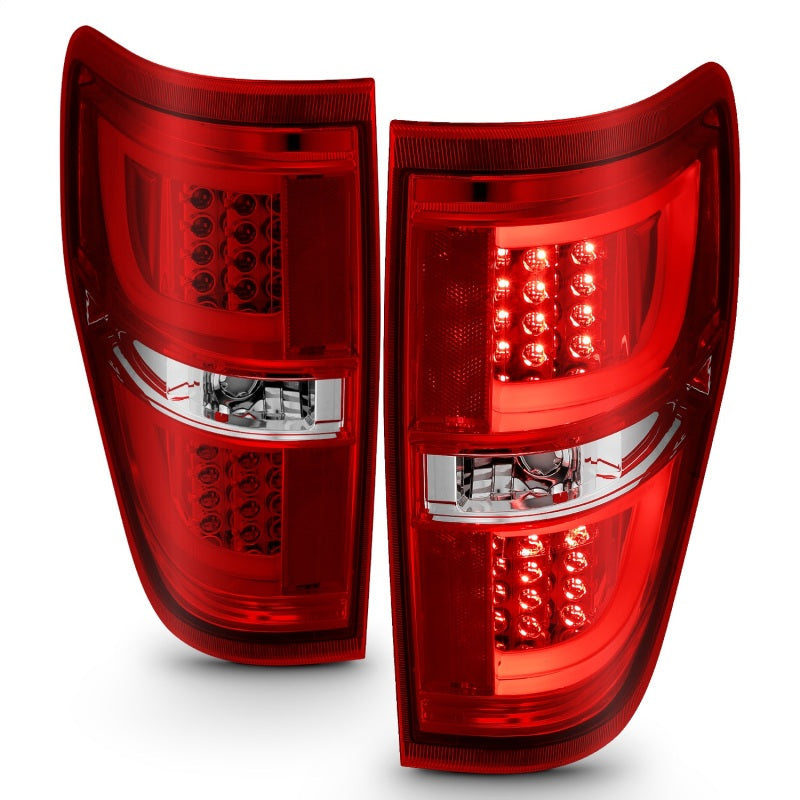 ANZO 311260 2013 fits Ford 09-20 F-150 LED Taillights Red/Clear