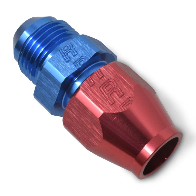 Russell 639230 Performance Red/Blue -8 AN Male 37 Degree to 1/2in Aluminum Tube