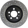 Stoptech 127.33054L Slotted & Drilled Sport Brake Rotor