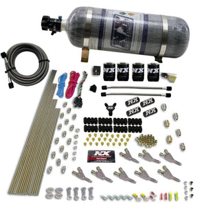 Nitrous Express 80016-12 Vortech Nozzle Nitrous Kit w/12lb Composite Bottle