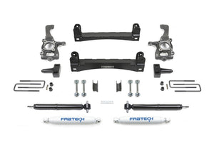 Fabtech K2258 15-20 fits Ford F150 2WD 4in Basic Sys w/Rr Perf Shks