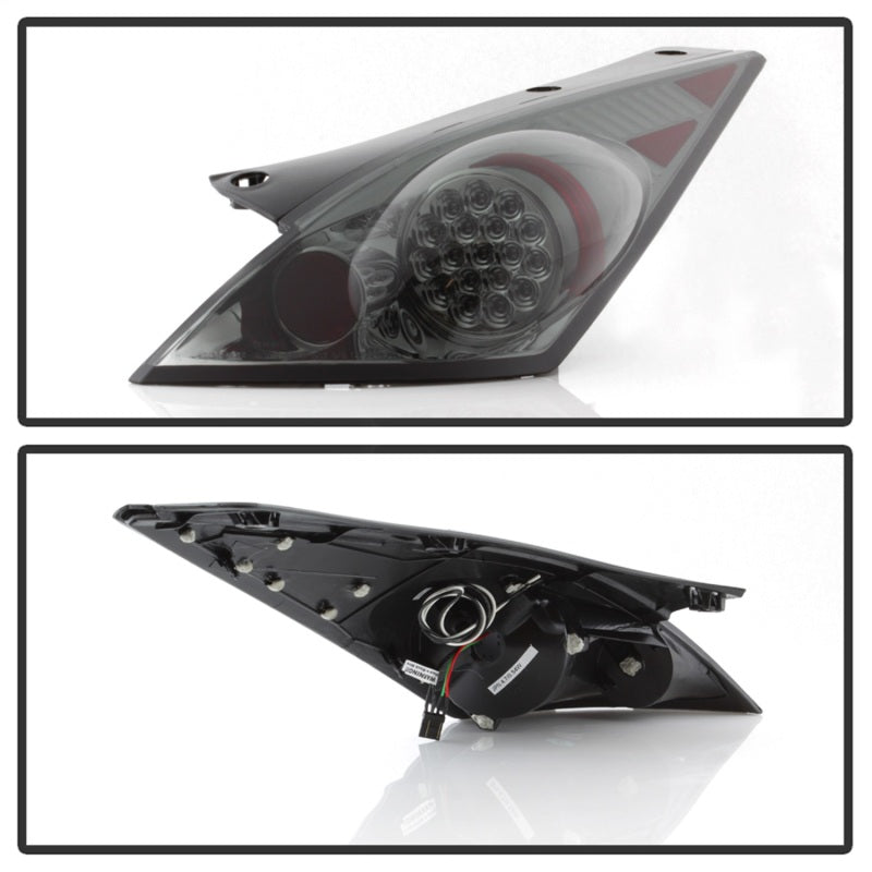 Spyder 5022530 fits Nissan 03-05 350Z LED Tail Lights Smoke ALT-YD-N350Z02-LED-