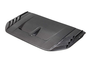Ford Racing 22-24 fits Ford Bronco Raptor Carbon Fiber Hood Vent - Gloss Finish