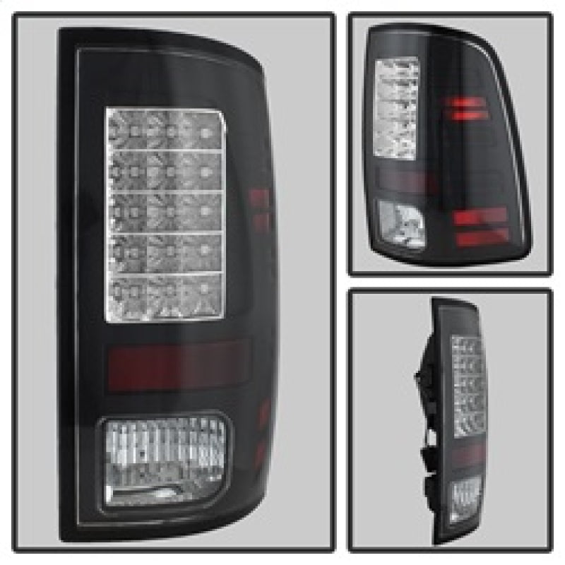 Spyder 5077530 fits Dodge 13-14 Ram 1500 /Ram 2500 13-14 LED Tail Lights LED Mo