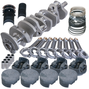 Eagle F1011060 fits Chevy 454 4.250in Crank 6.385in I-Beam Rods -3cc Flat Top 4.310in Pistons Rotating Assembly