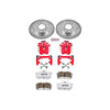 PowerStop fits Audi TT Quattro Rear Z26 Street Warrior Brake Kit w/Calipers