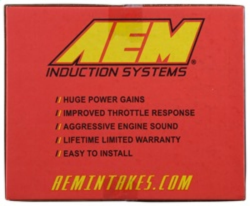 AEM 22-408R 94-97 Accord DX/LX/EX Red Short fits Ram Intake