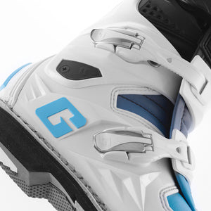 Gaerne 2174-103-10 SG12 Limited Edition Boot Black/White/Carolina Blue - Size