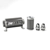 DeatschWerks 8-03-110-100K-10 Stainless Steel 10AN 100 Micron Universal Inline Fuel Filter Housing Kit (110mm)